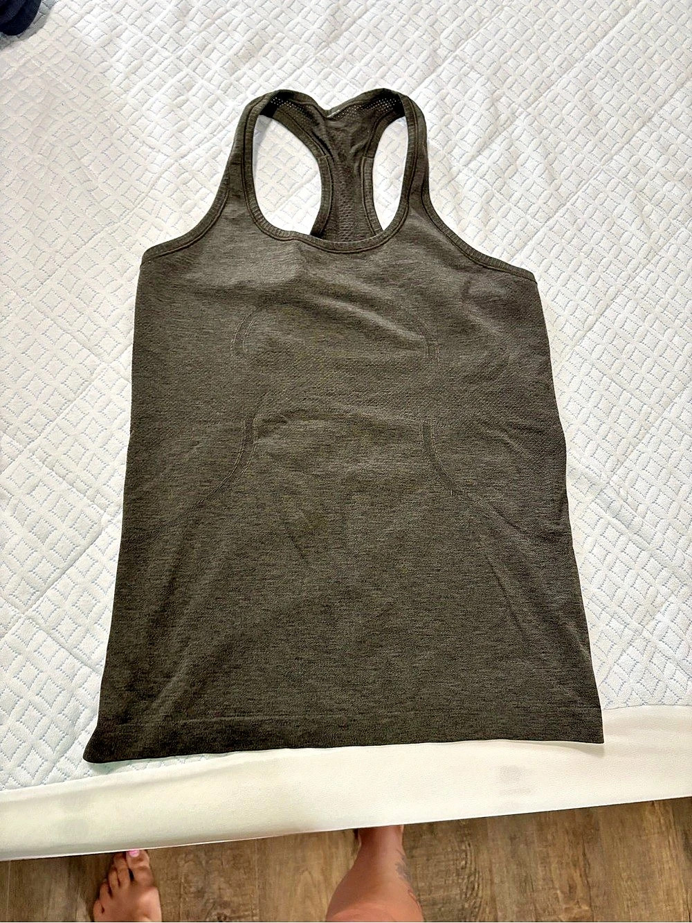 lululemon Ebb to Street Tank Top dark olive